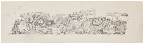 MAURICE SENDAK (1928-2012) - Panorama of children‘s book characters