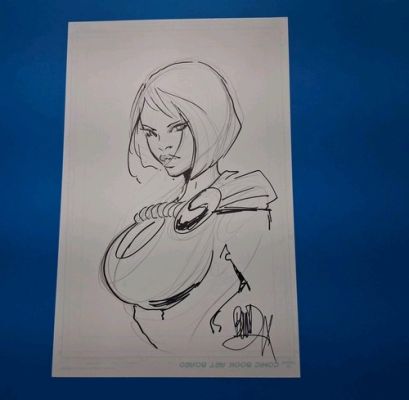 2010 Joe Benitez original art JSA Power Girl 11"x17" FCBD Collector’s Paradise | eBay US (Buy It Now)