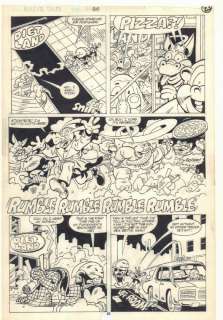 Alan Kupperberg - marvel tales #214 p. 25 - spider-ham action - 1988