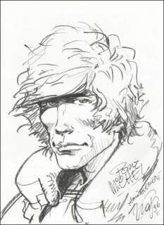 Kas. Dessin dédicacé Hans | BDEnchères