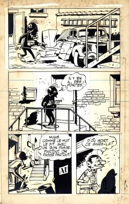 Maurice Tillieux, Turk | Tillieux : Gil Jourdan, Gag de Poche n° 53 planche 22 | 2DGalleries