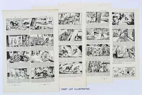 Wild Young Dirky by Dudley Watkins (1954-56) | Comic Book Auctions ltd