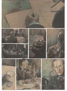 Le Hénanff, Fabrice - Planche originale en couleur - Wannsee (2017) | Catawiki