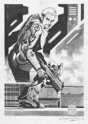 Alessandro Bocci | NATHAN NEVER – ILLUSTRAZIONE 1 | Avalon Comic Art
