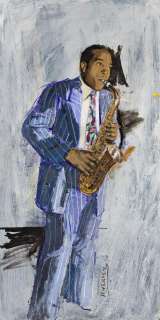 ROBERT WEAVER (1924-1994) Charlie Parker. | Swann Galleries