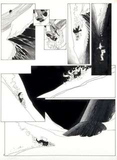 Andreas - Rork - Descente Encre de Chine pour cette planche 7 qui illustre