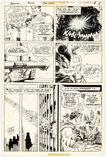 SUPERMAN #294 COMIC BOOK PAGE ORIGINAL ART BY CURT SWAN. | Hake’s