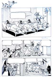 Histoire Complète En 8 Planches Originales- Andrea Ferraris | Disney – « Chickenfeed » | Zic et Bul