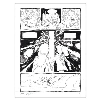Martin Robic | Une Fête Sans Fin - Page originale 12 | Achetez de l’Art