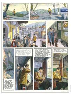 GIBRAT JEAN-PIERRE... - Lot 86 - GIBRAT JEAN-PIERRE GIBRAT Le Sursis, Dupuis 1997 Planche...