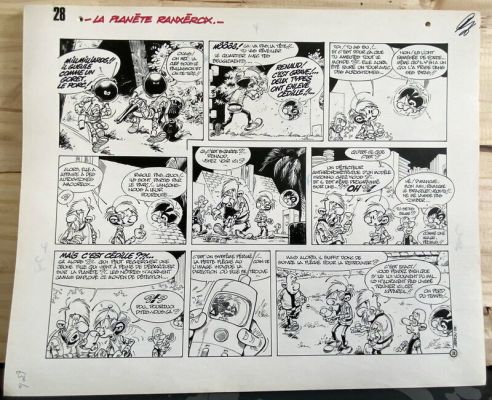 Pierre Seron | La planete Ranxerox planche 28 | 2DGalleries