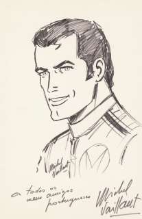 * Graton - Dédicace:... | * Graton - Dédicace: Michel Vaillant, dessin publié... | Tessier Sarrou