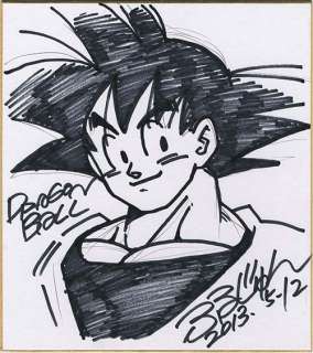 Jyunya Furusawa Handwritten shikishi DRAGON BALL Set of 5 | Mandarake (Big Web)