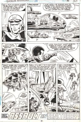 Herb Trimpe (P) & Mike Esposito (I) | Shogun Warriors #14 | Galerie Laqua