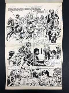 Alberto Casalla - Il Cosacco "Un dia de primavera" - tavola originale - Page volante - (1978) | Catawiki