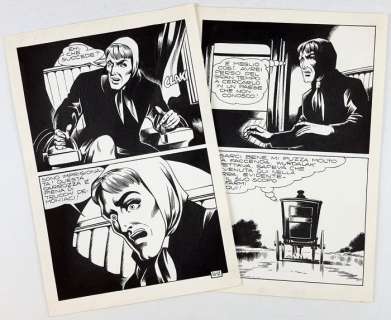 Satanik n. 50 - Magnus - 2x tavole originali | Catawiki