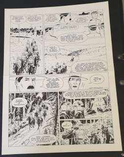 Trent T7 - Planche originale (p.3) + planche crayonné originale - Miss - (1999) | Catawiki