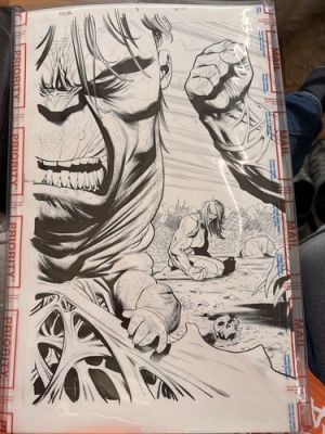 Ryan Ottley Original Art: Hulk Issue 3 / Pages 16-17 | eBay US