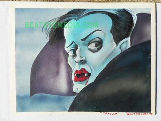 DRACULA-ORIGINAL ART-COMICS,VAMPIRE,FRANKENSTEIN,MONSTER,ART,COMIC ART-HORROR | eBay US