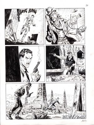 Leomacs | TEX n.655 – INFERNO A OIL SPRINGS – Pag.105 | Avalon Comic Art
