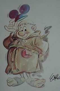  - Marin, Claude  - Illustration originale en couleur - Frère Boudin 