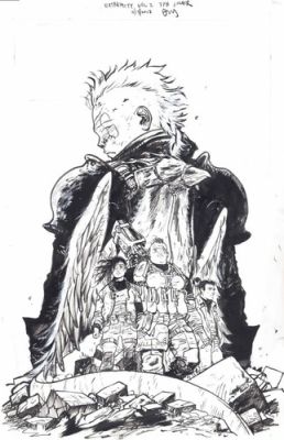 Extremity TPB Vol 2 Cover Original Art - Daniel Warren Johnson