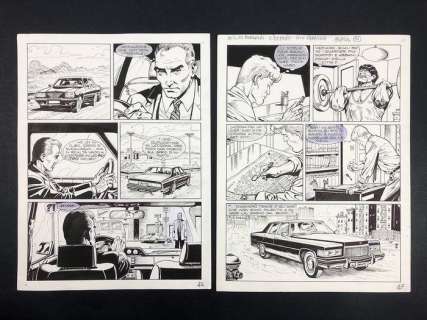 Martyn Mistére n° 269 - Programma "multilife" - 2 tavole originali  - (2004) | Catawiki