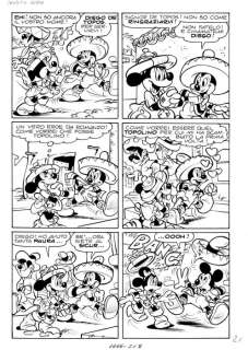 Topolino #1666 - Asteriti, Sergio - Tavola originale - TL1666-B - EO - (1987) | Catawiki