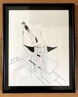 Comés, Didier  - Originele tekening - Silence / De Levende God - (1980) | Catawiki