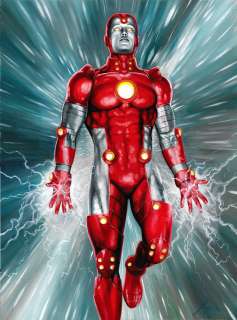 Fred Ian - Iron Lad Marvel Unbound Upper Deck #66 Trading Card Art
