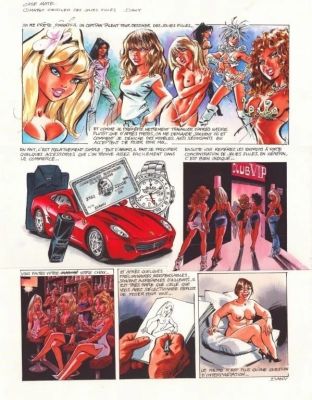 Lot 575 - Dany. Planche originale | BDEnchères