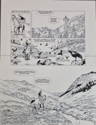 Henriet , Alain - planche originale (19) - La vallée des oubliées | Galerie des bulles