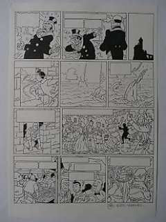  - Heuvel, Eric - Originele pagina tbv. SOS Kinderdorpen - Suske en Wiske - De schaal van Moraal - (2016) 