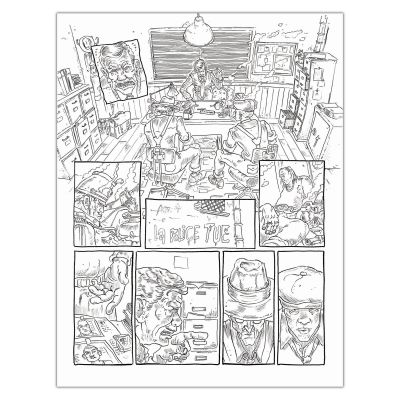 Le Turk | Dead Train - Planche originale page 88 | Achetez de l’Art