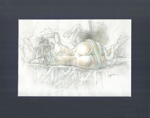 Druuna and the Serpent | Corner4art