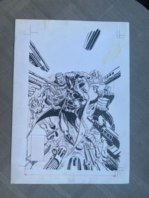 Cobertura Original Moon Knight N°8 Ediciones Semic Agosto 91 33 X 23 Sal Veluto | eBay Europe (Buy It Now)