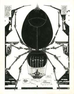 MOEBIUS L’Incal lumière Encre de Chine pour la célèbre planche 6 de l’album. | Millon