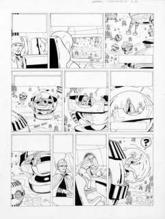 Chaillet Gilles | LEFRANC. L’APOCALYPSE. Encre de Chine pour la planche 31 | Coutau Bégarie