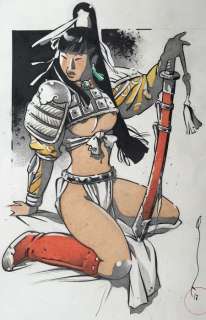 BD Boum Blois - Kogaratsu - Dessin original en couleur - Projet pour un ex-Libris KogaratsuÂ  (2019) | Catawiki