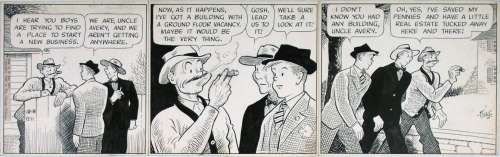 Frank King | 7.) Gasoline Alley Daily Strip | Galerie Laqua