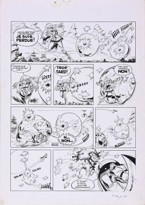 Paape, Eddy (1920-2012)... | PAAPE, Eddy (1920-2012) Luc Orient, Tome 5, La forêt... | Coutau Bégarie