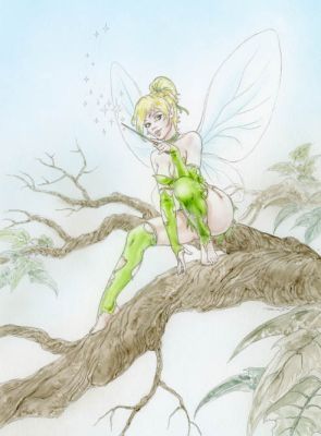 Luis Royo | TINKER BELL - MODEL 1 | Laberinto Gris