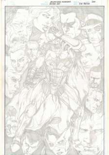 Matthew Clark - injustice gods among us year four #1 variant cover - batman, joker, huntress, and others - 2015 signed