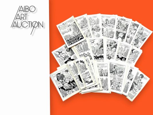 Alberto Del Mestre... | Alberto Del Mestre - Troglos #6 - Il boomerang di boo... | Aibo Art Auction