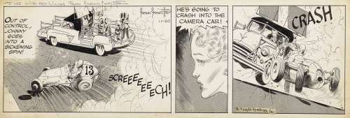 Frank Frazetta original artwork for Johnny Comet: 11-20-52. | Profiles in History