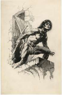(Frazetta) Tarzan and the Castaways. | Profiles in History