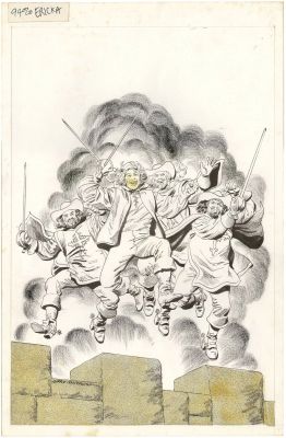 Gray Morrow | Disney’s: The Three Musketeers #1 Cover | Nostalgic Investments