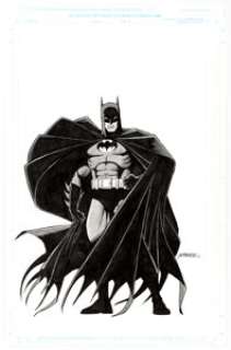George Perez - Batman Illustration Original Art (undated).... | Heritage