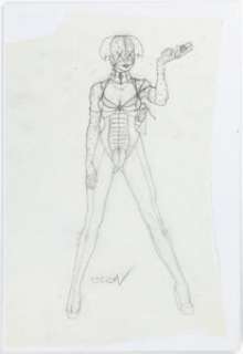 Gerald Brom Sketch Original Art (undated).... | Heritage