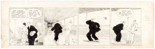 Frank King | Gasoline Alley Daily Comic Strip Original Art dated 7-10-31 (The Chicago Tribune, 1931).... | Heritage